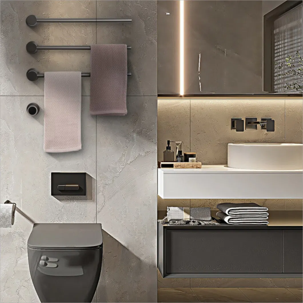 Unique Design of The Wall Type Stainless Steel Electric Towel Rack