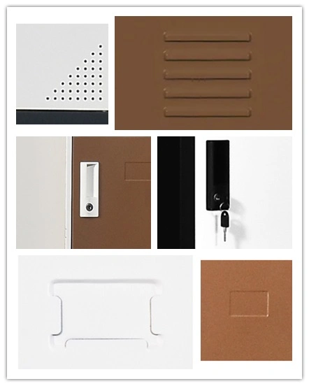 Customized Steel Storage Locker Single Door Steel Locker Bedroom Wardrobe Locker