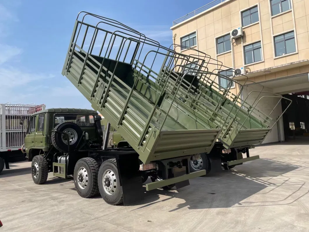 Dongfeng 6X6 Troop Carrier Truck HOWO Shacman Optional