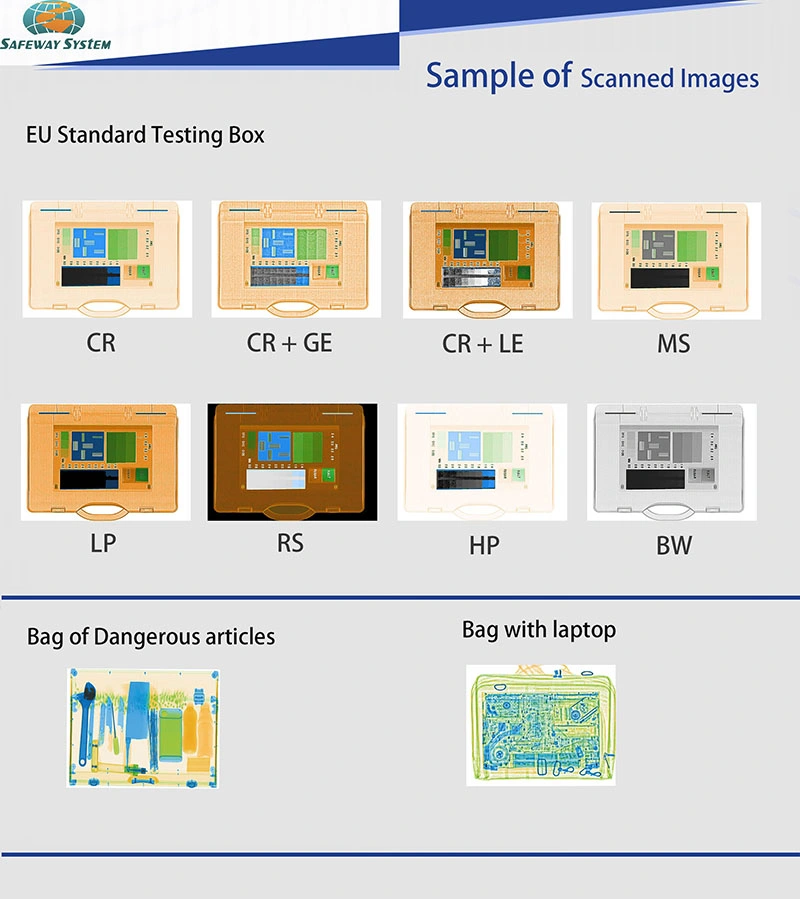 Security Products X-ray Inspection System Scanner to Scanning Weapons