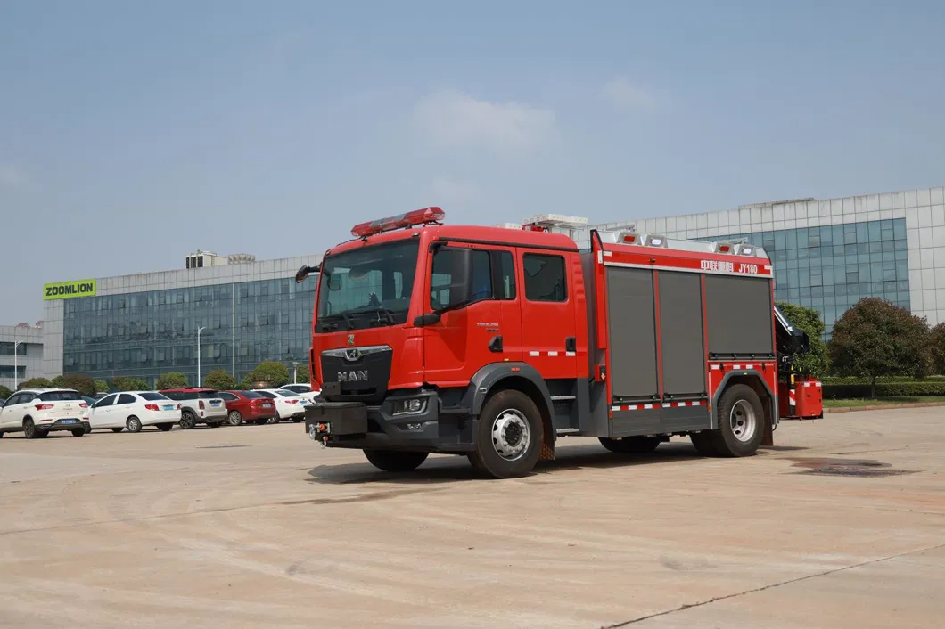 Fire-Fighting Machinery for Scania Pm55 Zoomlion Zlf5191gxfpm55/Zlf5191gxfsg55 Foam Water Tank Fire Truck