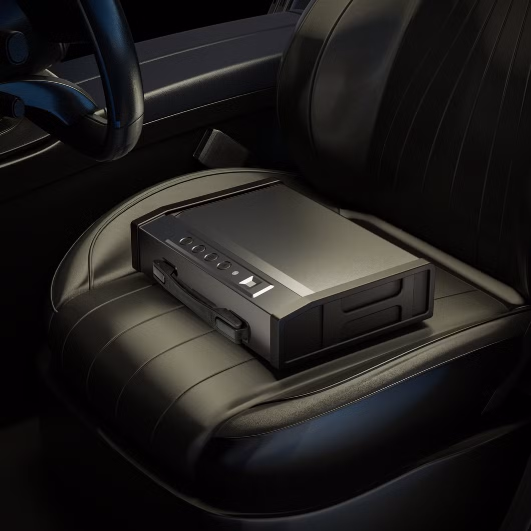 Gun Safe Box Hidden Portable Hand Gun Safe Fingerprint Biometric Gun Safe