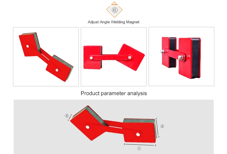 King Sun Strong Arrow Shape Magnet Weld Holders for Multiple Angles