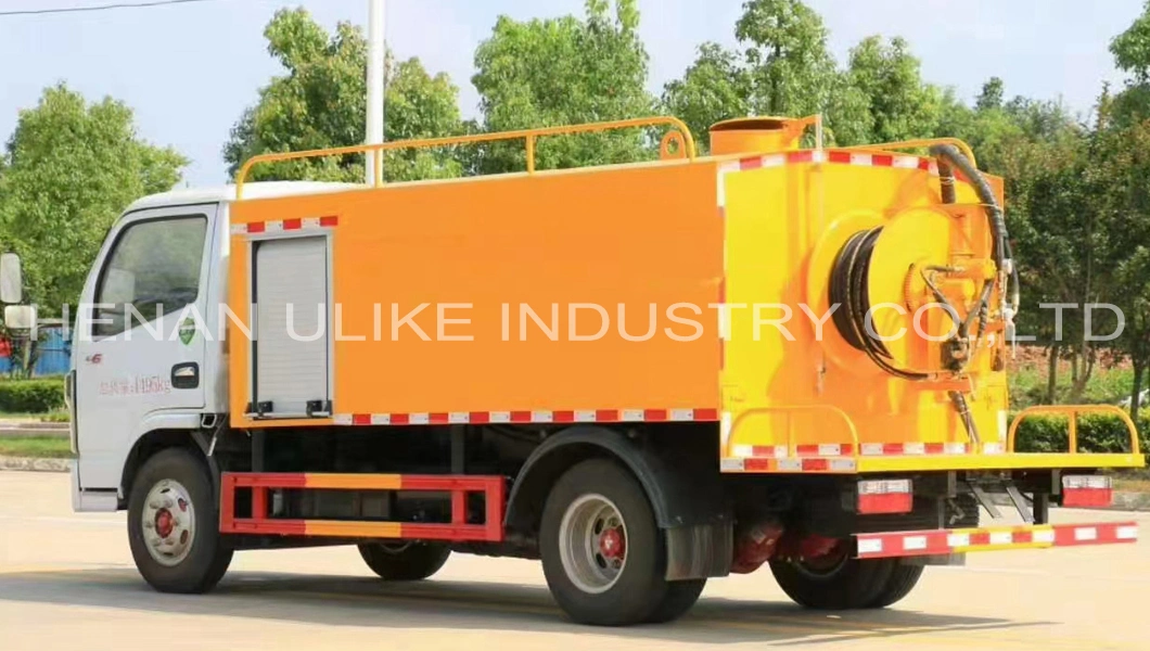 Pavement Maintenance Truck Road High Pressure Road Cleaning