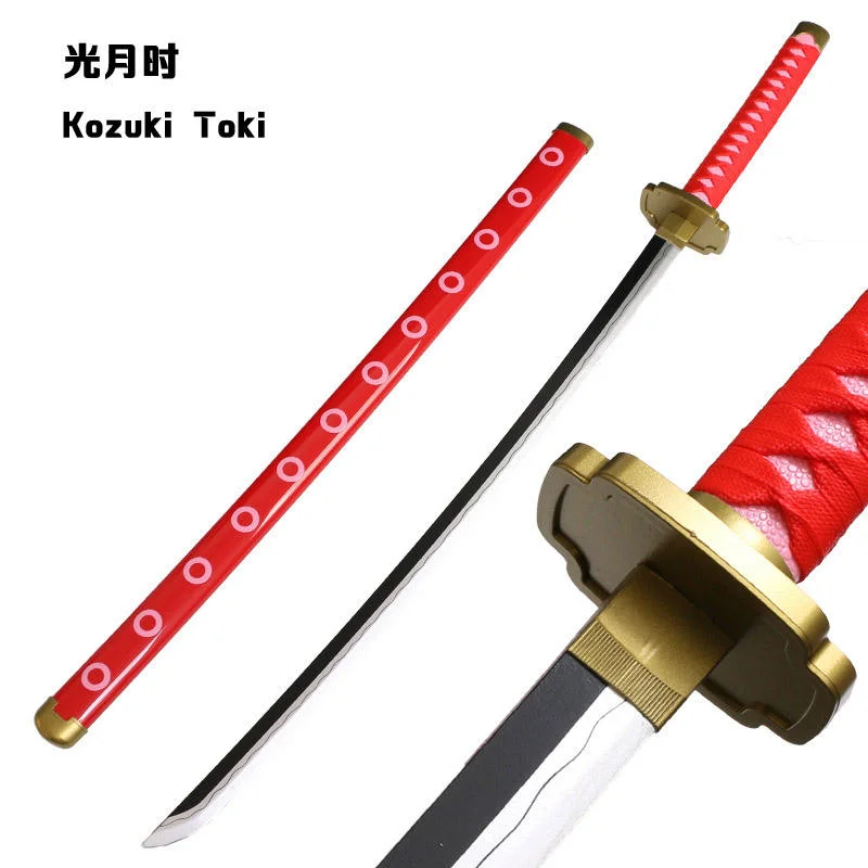 One Piece Roronoa Zoro Kitetsu Katana Wooden Sword Weapon Equipment Cosplay Collection Anime Performance Props Toys