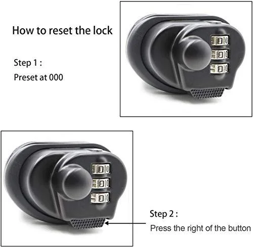 Yh1906 Best Security Gun Trigger Bolt Lock, Custom Gun Trigger Lock, Trigger Lock 3 Digit Combination Gun Lock