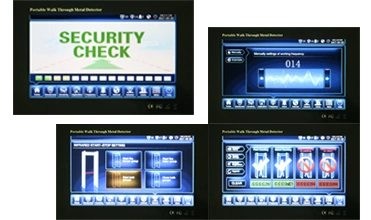 Radiation Images X-ray Baggage Scanner Inspection System