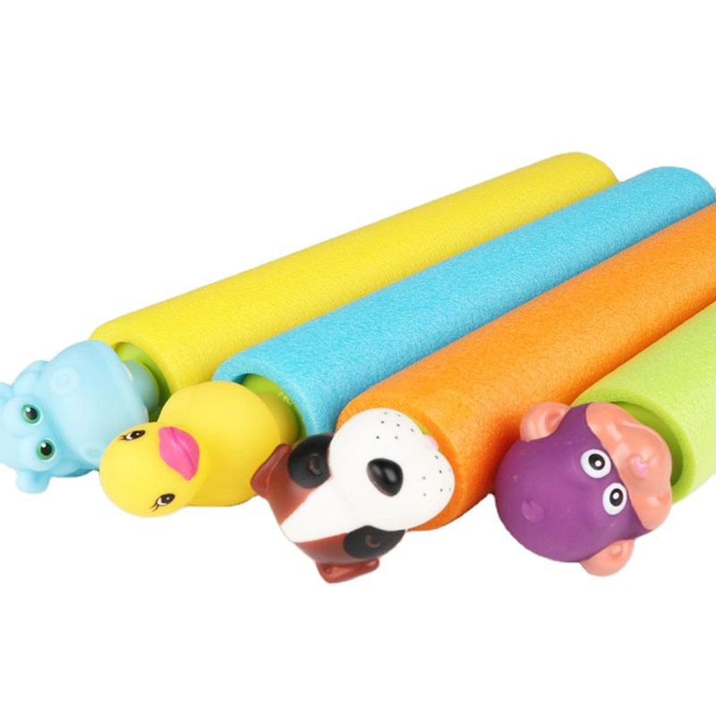 Water Blaster Soaker Foam Gun 4 Pack Water Guns Jumbo Pool Noodle Super Soaker Beach Toys Water Guns Summer Toys for Kids and Adults