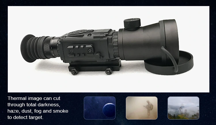 100mm Lens Long Range Military Weapon Infrared Night Vision Thermal Imaging Monocular Telescope