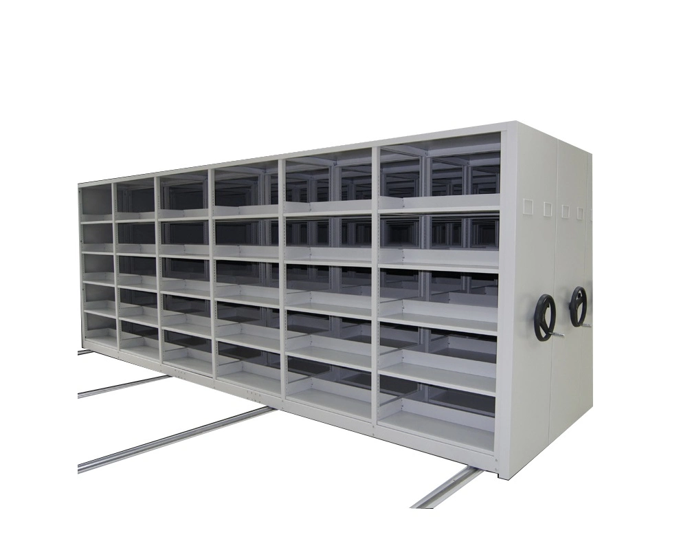 High-Density Fire Resisteant Mobile Shelving System