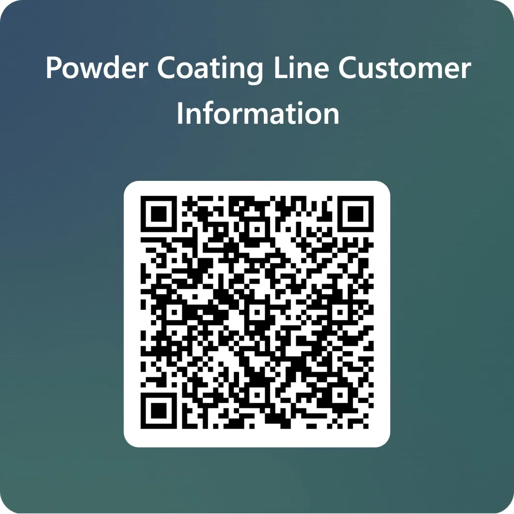 Powder Coating Line Coating System for Metal Shelves with Power&Free Conveyor