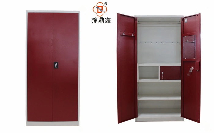 Cusom Made School Office Locker 2 Door Bedroom Metal Clothing Cabinet