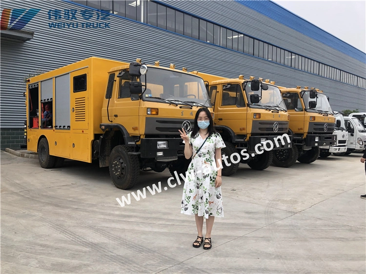 China Multifunctional Maintaining Truck Dongfeng 4X4 Mobile Workshop Truck for Vehicle Maintenance