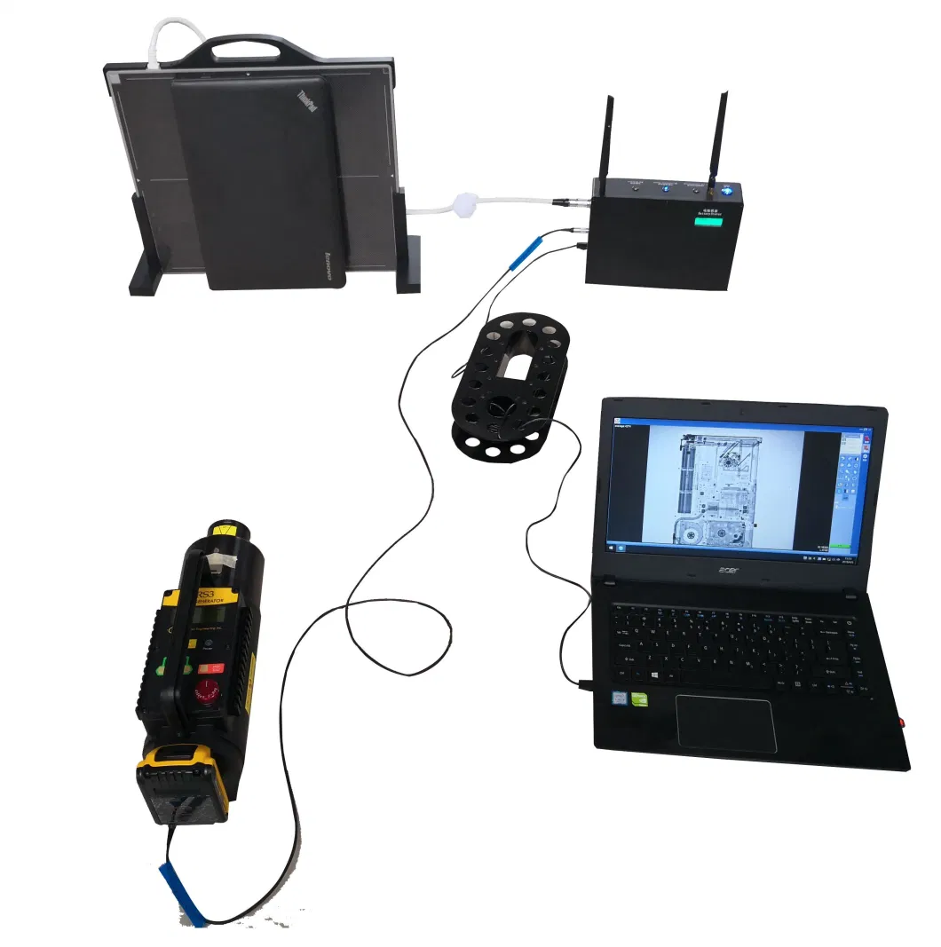 Handheld Baggage X-ray Scanner Penetrating 25mm Steel Plate