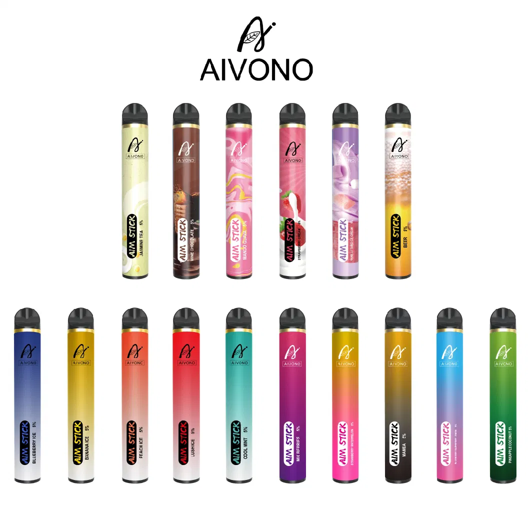 Hot Find Aivono Aiming Gun 2500 Cavitation Carburetor OEM ODM E-Cigarette Disposable Liquid Stand 0% 2% 3% 5% Factory Direct Sales