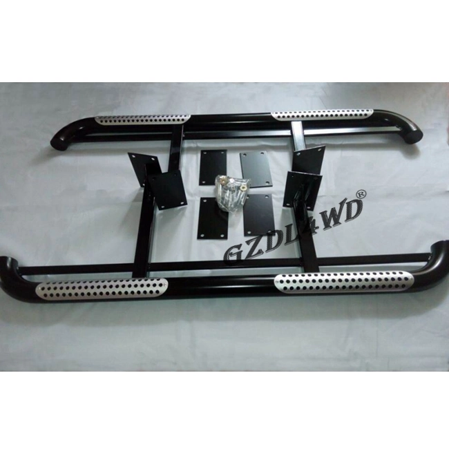 Steel Running Board LC80 Car Side Steps Car Door Steps for Land Cruiser LC80