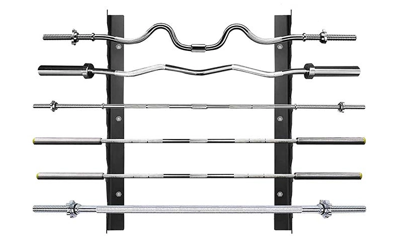 Barbell Storage Gun Rack Holder Bar Rack Wall Mounted Hanged Barbell Racks Display