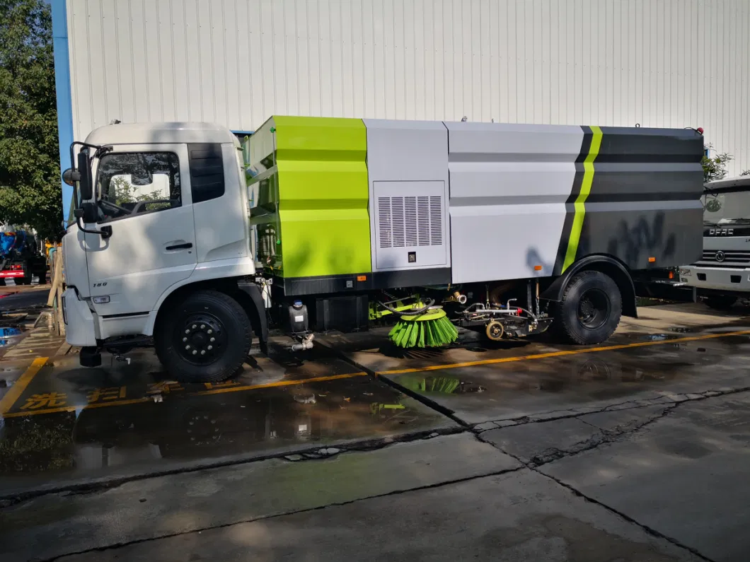 High Quality 4X2 16cbm High Pressure Dongfeng Street Road Sweeper &amp; Cleaning Truck