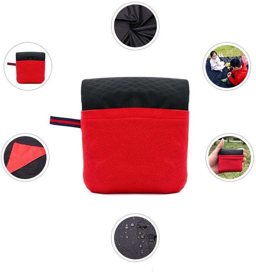 Folding Pocket Blanket 2-People Picnic Seat Compact Carry Ci10634