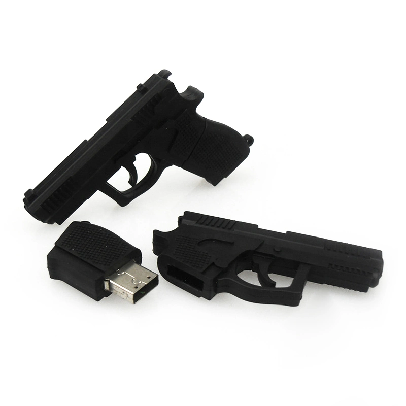 Pistol Grenade Mechanical Weapon Gun Shape USB Flash Drive