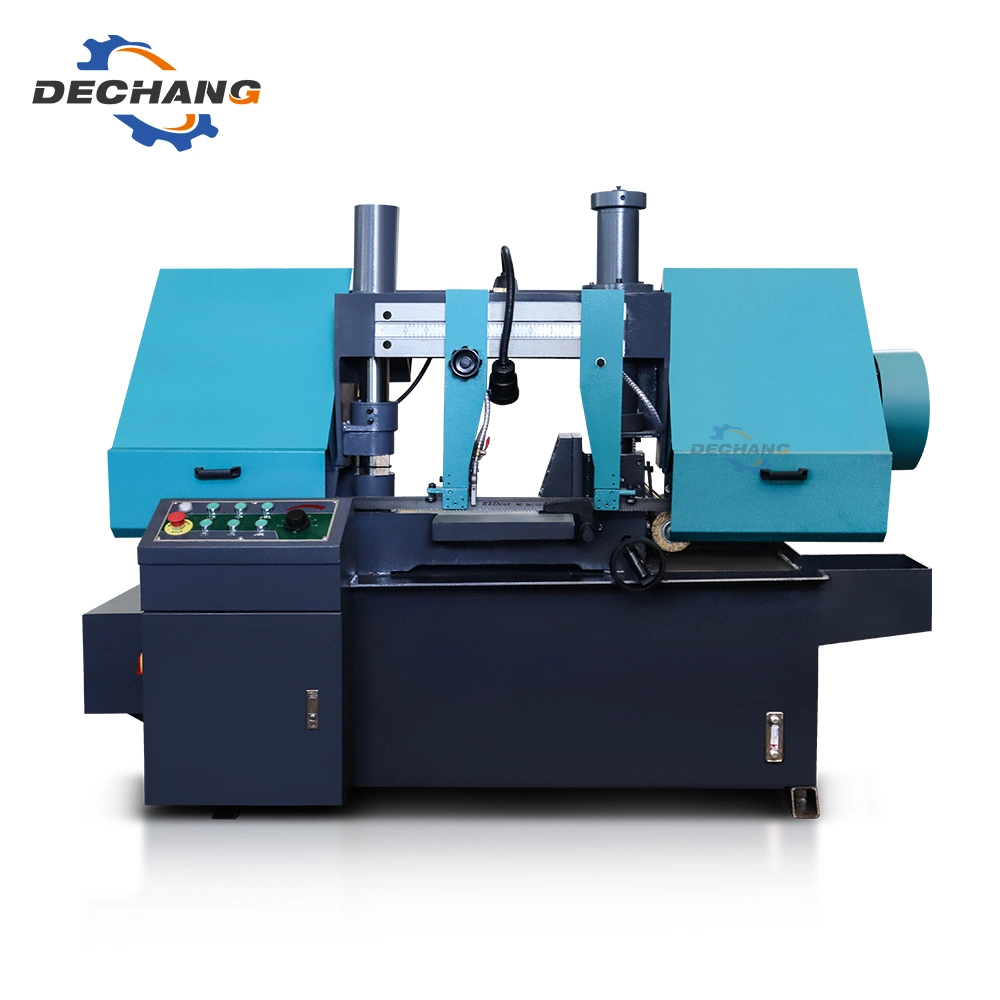 Metal Cutting Normal Horizontal Band Saw Machine Gh4235 Hydraulic Double Column Band Saw Machine