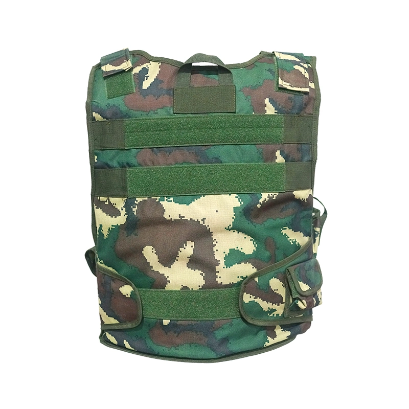 Hard Stab Proof Camouflage Vest with Multifunction Magazine Pocket Spv0809