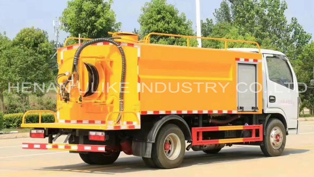 Pavement Maintenance Truck Road High Pressure Road Cleaning