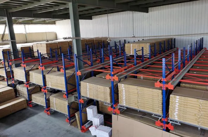 Luoyang Movable Mass Shelf Manual Operation Metal Storage Shelf