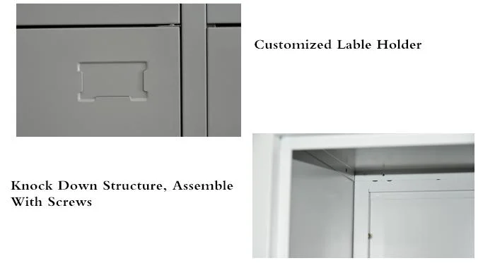 Luoyang Steel or Iron Storage Clothes 9 Door Lockable Employee Locker