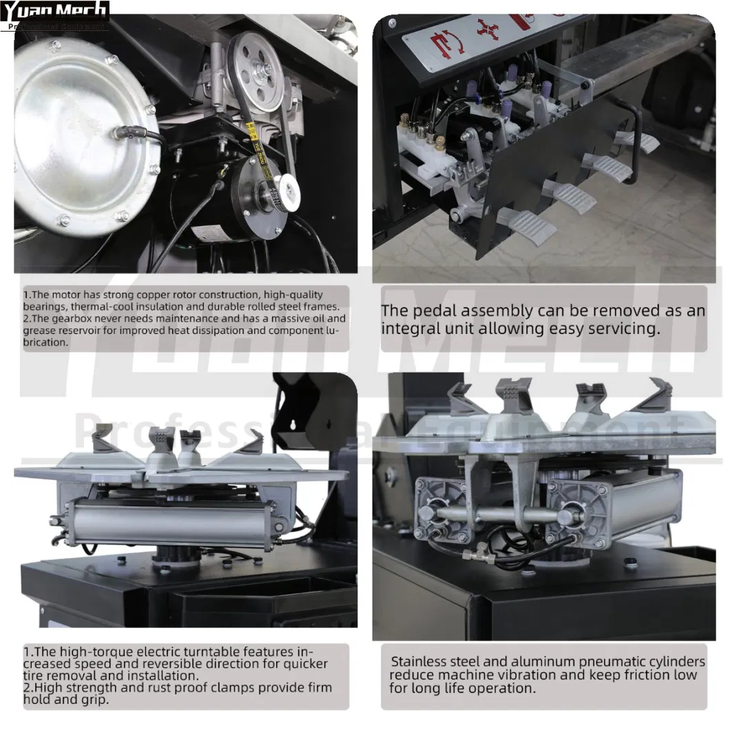 Car Tire Mounting Equipment Wheel Changer Machine with Assistant Arm