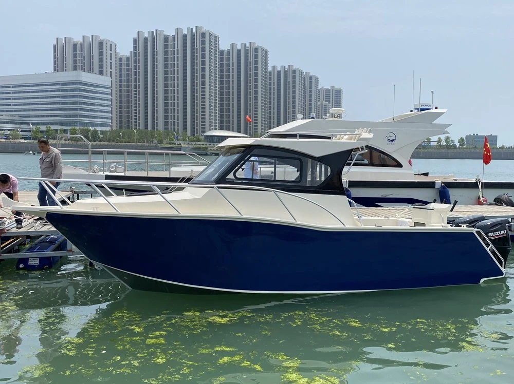 7.55m 25FT Deep V Hull Stable Aluminum Pleasure Fishing Boats