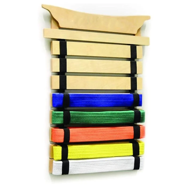 Martial Arts Weapons Taekwondo Belt Display Rack