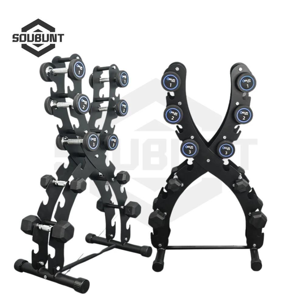 Multi-Pair Weight Rack Organizer Stand