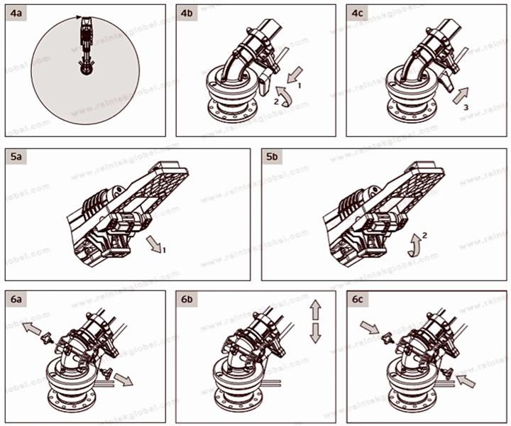 Full Stocked Twin 101 Type Impact Metal Spray Gun with 18, 24, 45 Degrees