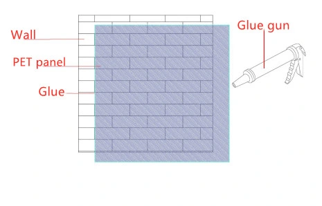 ASTM-E84 CLASS A OAK Melamine surface slat PET wall panel