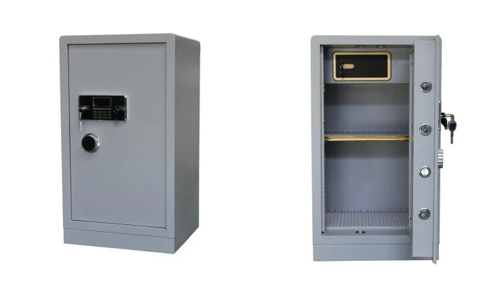 White Fire Resistant Single Door Deposit Electronic Safe