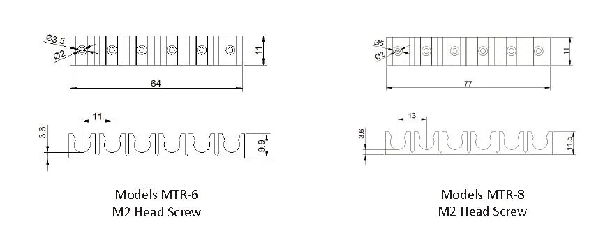 Multiple Channels Hose Racks Air Hose Clamp