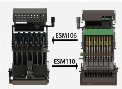 10 heads high speed mounting machine STM surface chip mounter