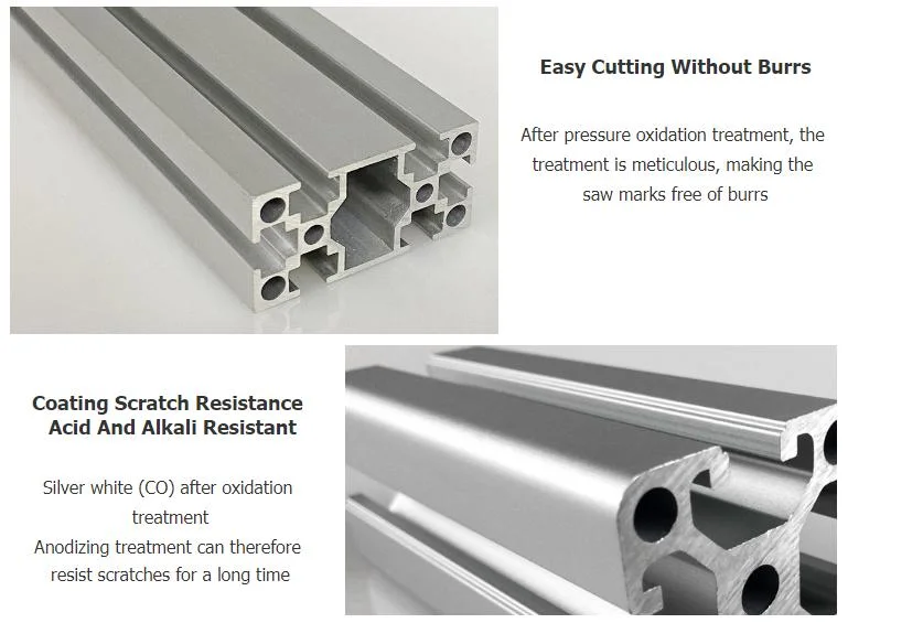 Exhibition Booth Room Partitioning Aluminium T Slot V Slot Profile