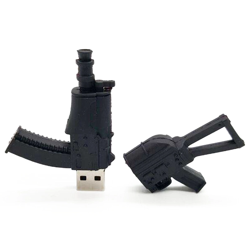 Pistol Grenade Mechanical Weapon Gun Shape USB Flash Drive