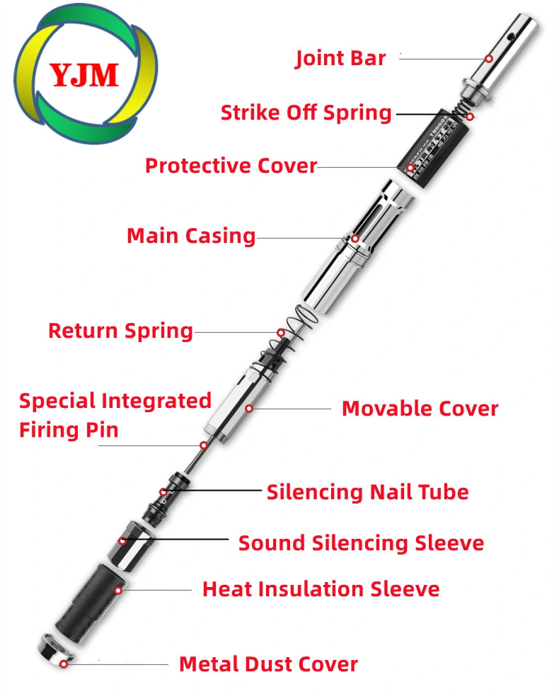 T7000/T8000/T9000 Labor Saving Ceiling Nail Gun,Fastening Tools,Integrated Nail Shooting Gun,Concrete Nail Gun,Steel Nail Shooting,Wood Decoration Cement Wall