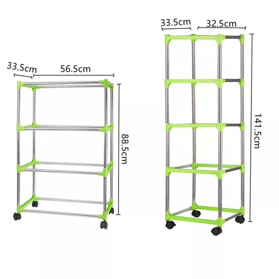 High Quality Planting Plastic+Stainless Sprouting Shelves Seedling Frame Rack Seed Trays Shelf