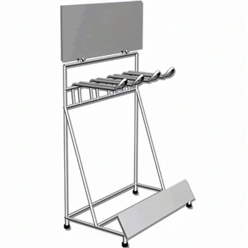 Metal &amp; Stainless Steel &Acrylic Socks Display Rack Stand