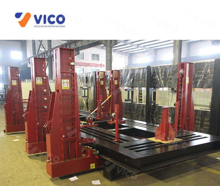 Vico Heavy Duty Truck Frame Straightening Machine Frame Rack for Truck Repair