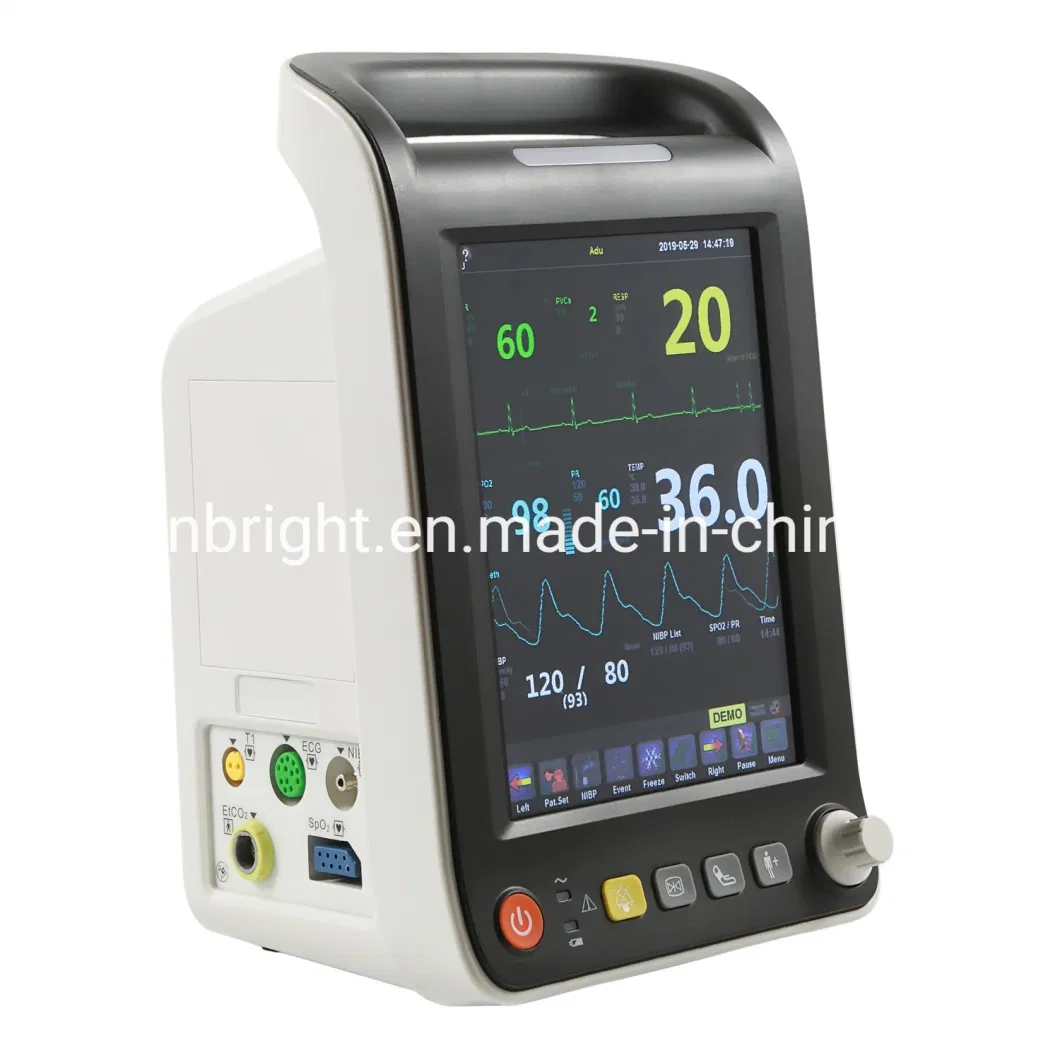 8.4 Inch Bedside Multi-PARA ECG Patient Monitor Portable