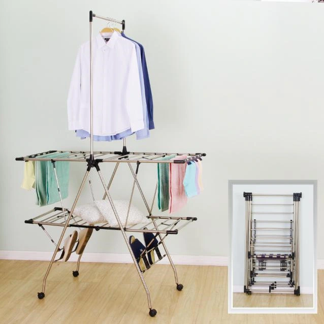 2022 Doz Multi-Functional Household Folding Clothes Rack