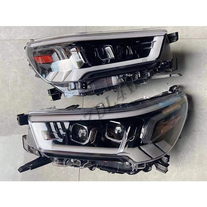 Car Headlights for Hilux Revo Rocco 2020+ Rhd LHD LED Headlamps