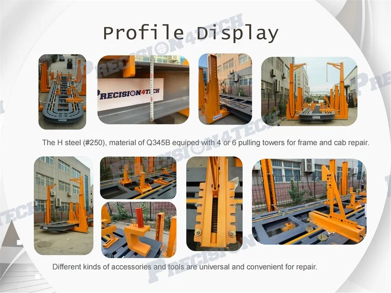 Precision Brand Customized Truck Frame Machine Straightening Bench Rack