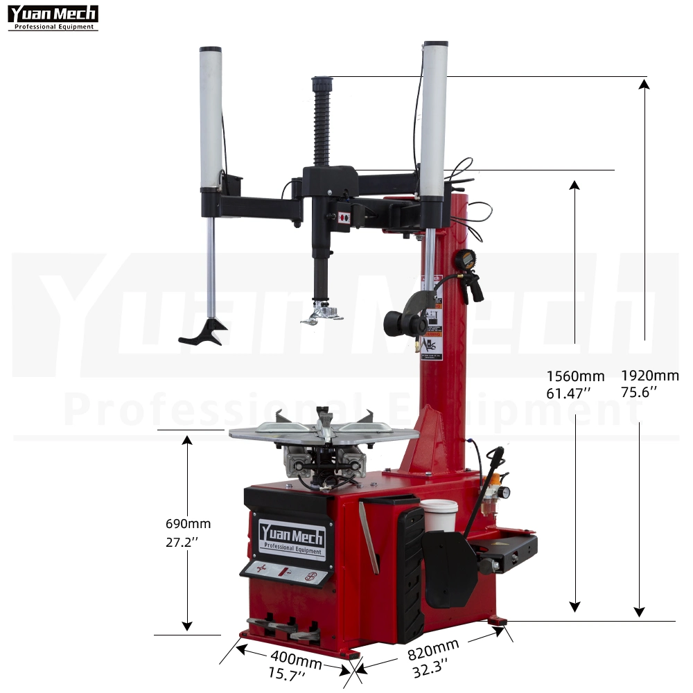 Portable Tire Changer and Wheel Blancing Combo