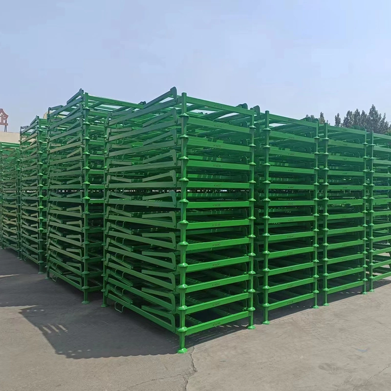 Jiagong Transport Truck Spare Stacking Racksb Stack Detachable Powder Coating Steel Warehouse Tire Rack with Forklift